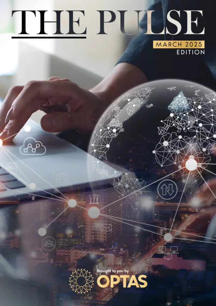 OPTAS Pulse - March 2025 - Cover Photo
