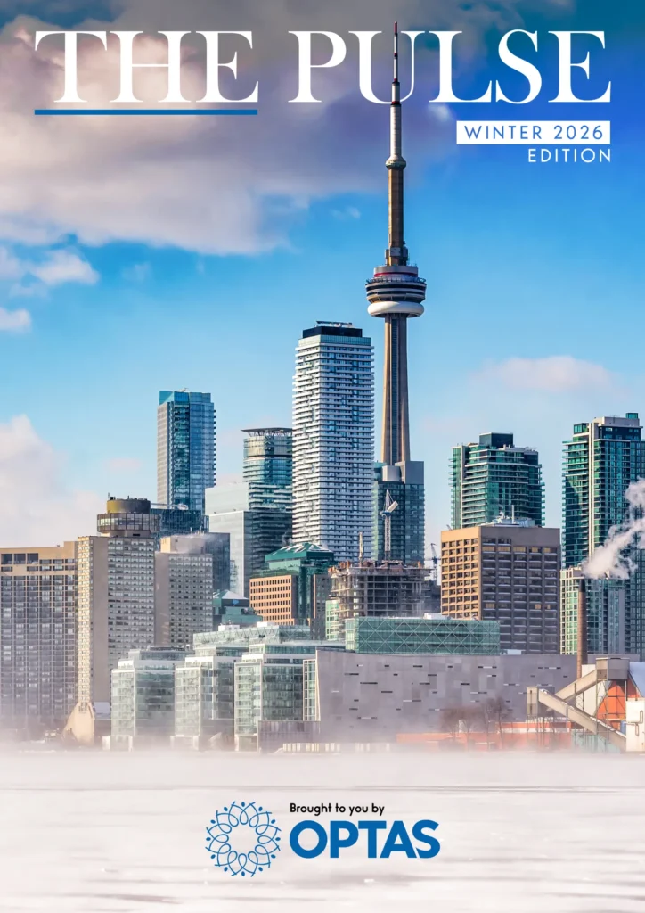 Cover OPTAS Pulse – Winter Edition 2026